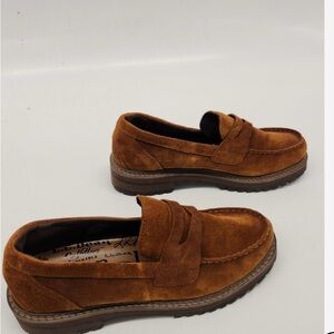 LL Bean Brown Suede Women’s Loafers Size 10 NWOT